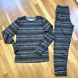 Terramar boys XL base layer thermal set top pants